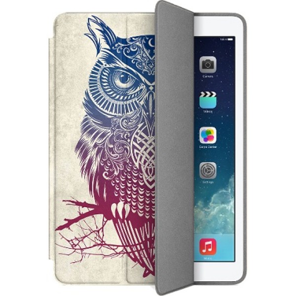 Мягкая обложка с принтом "Сова"