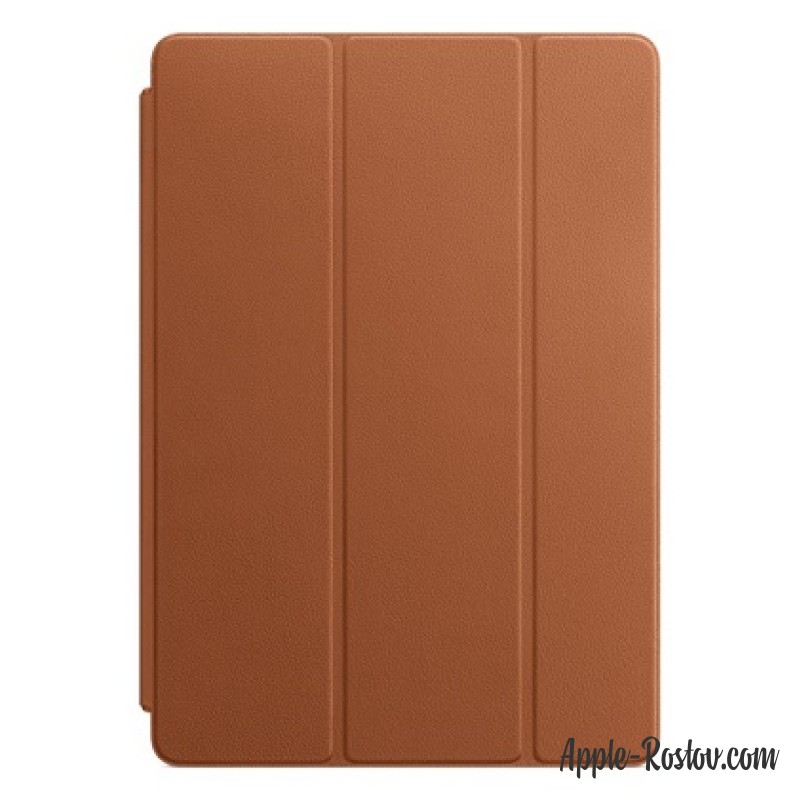 Кожаная обложка Smart Cover для iPad Pro 10.5 золотисто-коричневого цвета