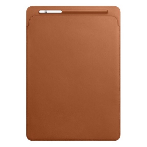 Кожаный чехол-футляр для iPad Pro 12.9 золотисто-коричневого цвета