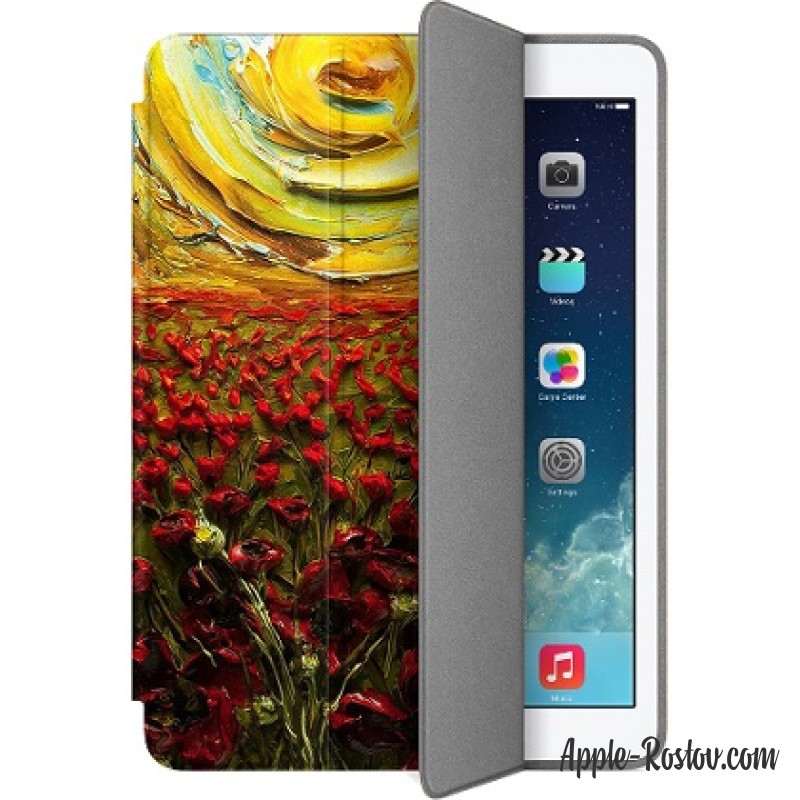 Мягкая обложка с принтом "Поле"