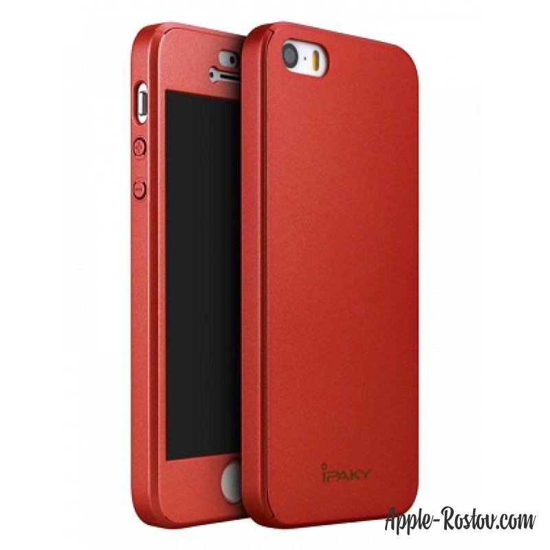 3D Бампер красного цвета