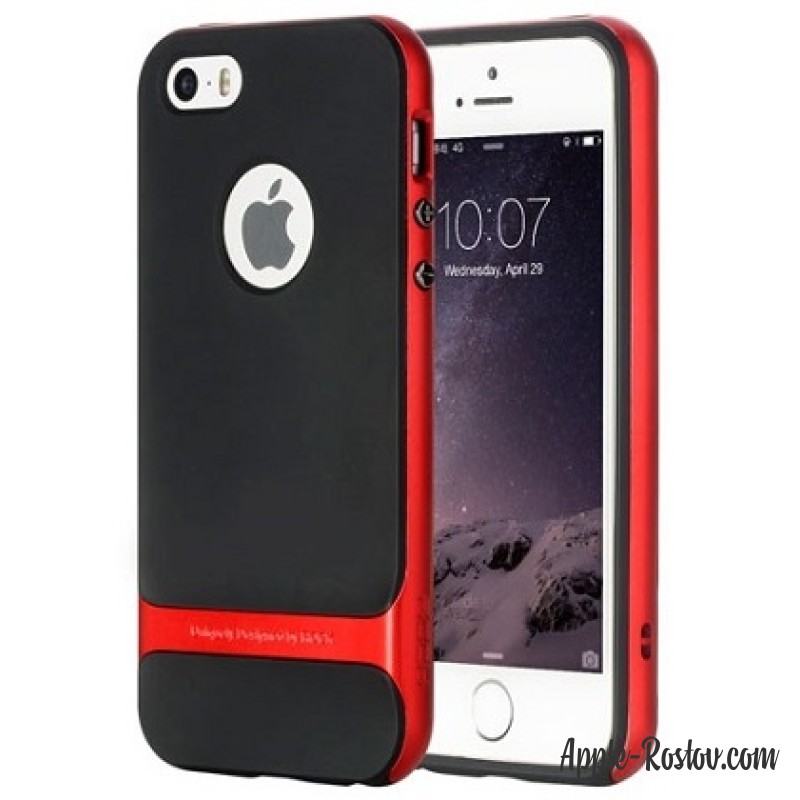 Бампер чёрно-красного цвета