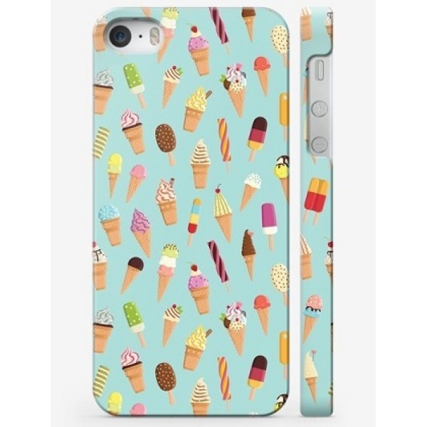 Пластиковый чехол "Мороженое"