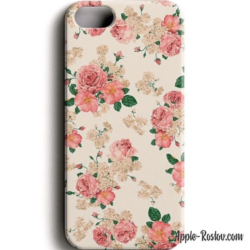 Пластиковый чехол с принтом Розы