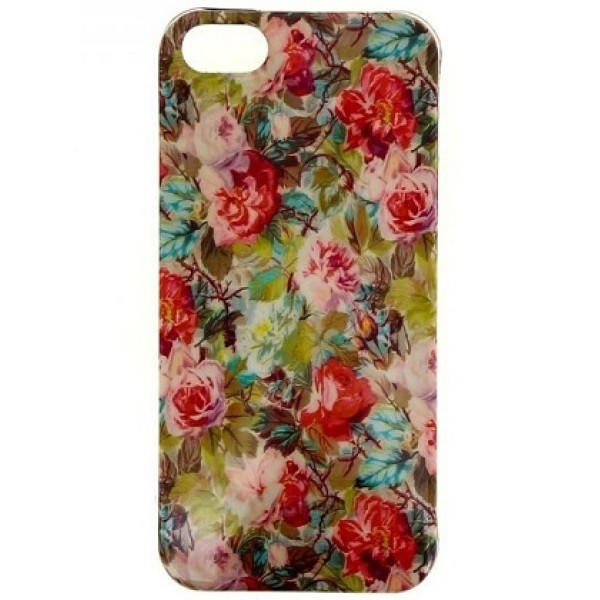 Силиконовый чехол "Цветы"