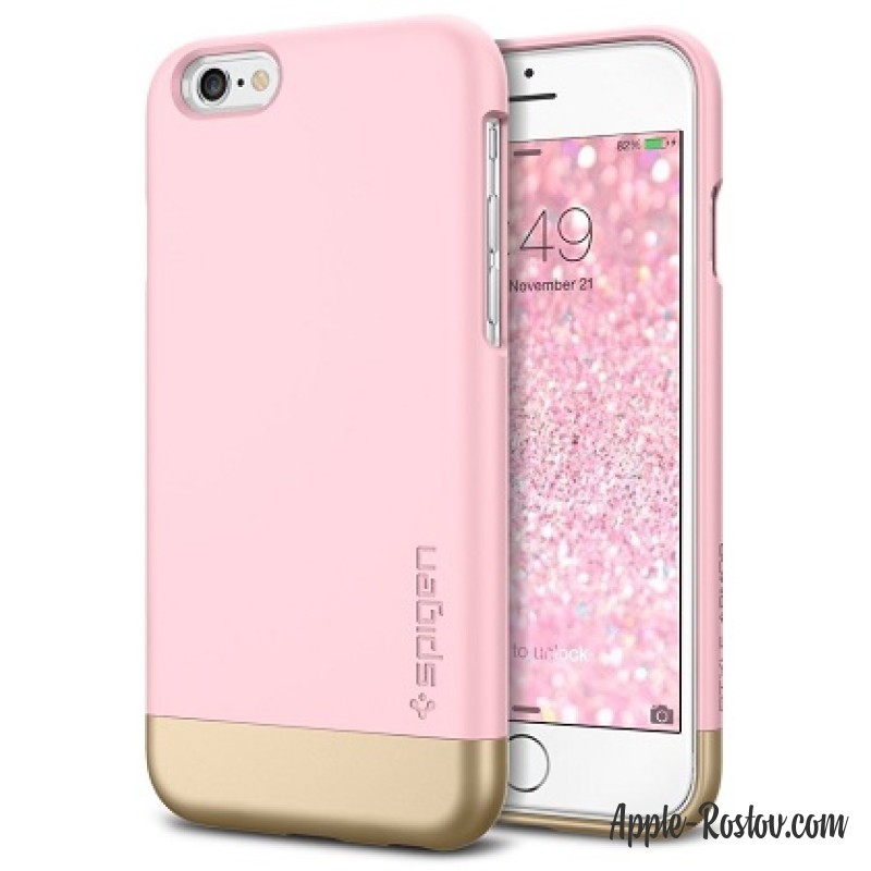 Бампер розово-золотого цвета