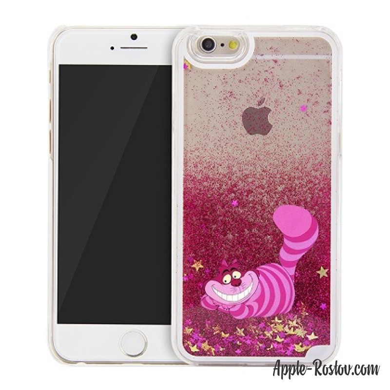 Чехол с розовыми блёстками