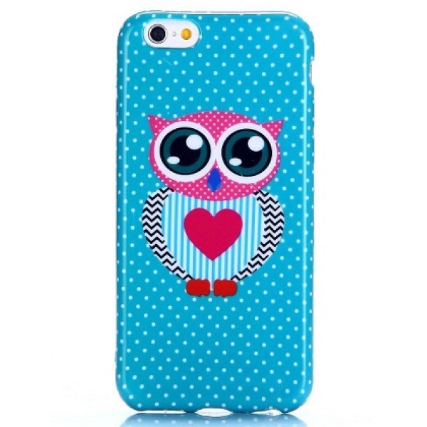 Силиконовая чехол-накладка Cute Owl