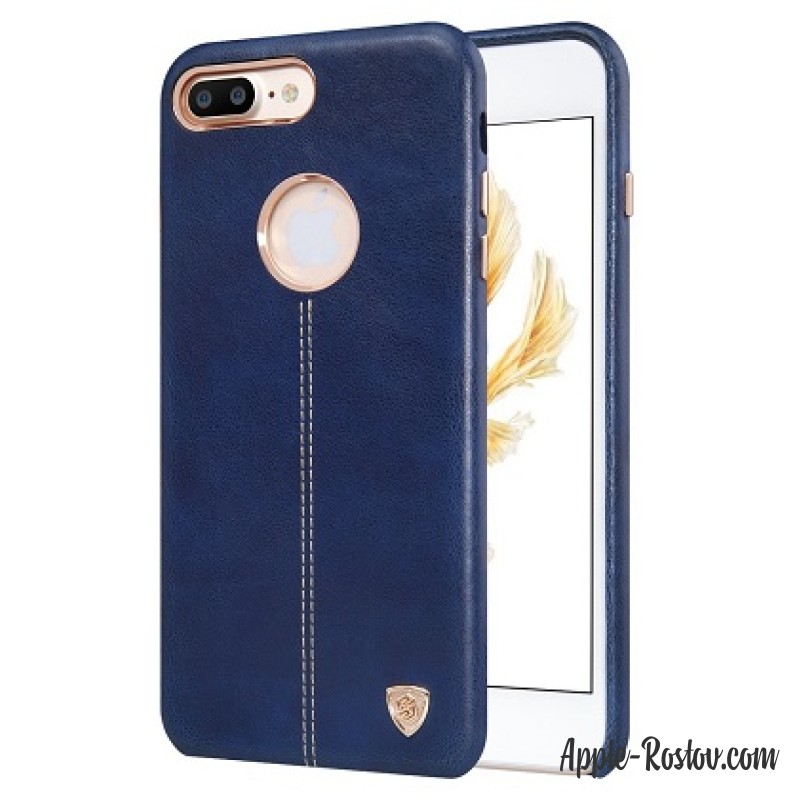 Кожаная накладка Nillkin Englon синего цвета