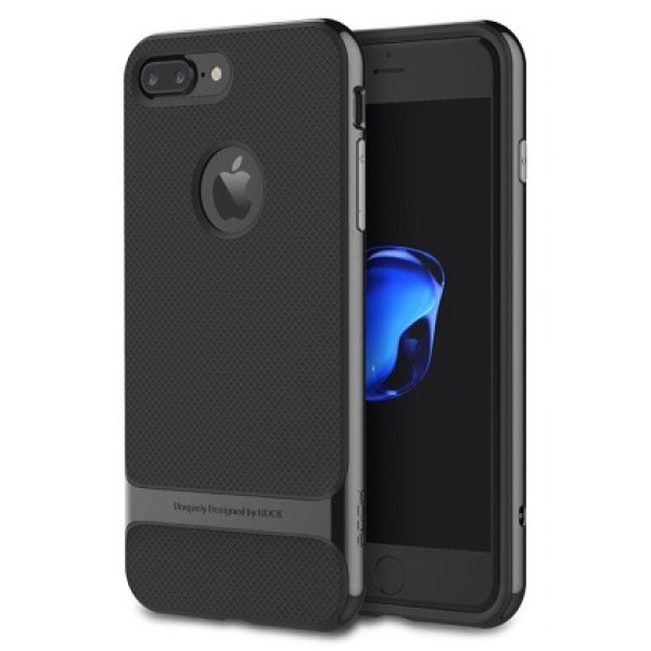 Матовый чехол чёрного цвета с чёрной глянцевой рамкой