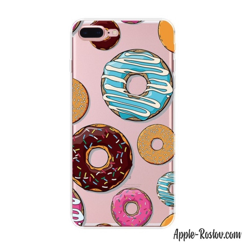 Прозрачный чехол "Пончик"