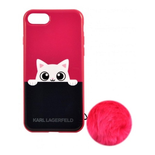 Чехол "Котёнок" с помпоном