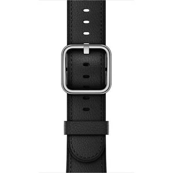 Ремешок чёрного цвета с классической пряжкой (для корпуса 42 мм)
