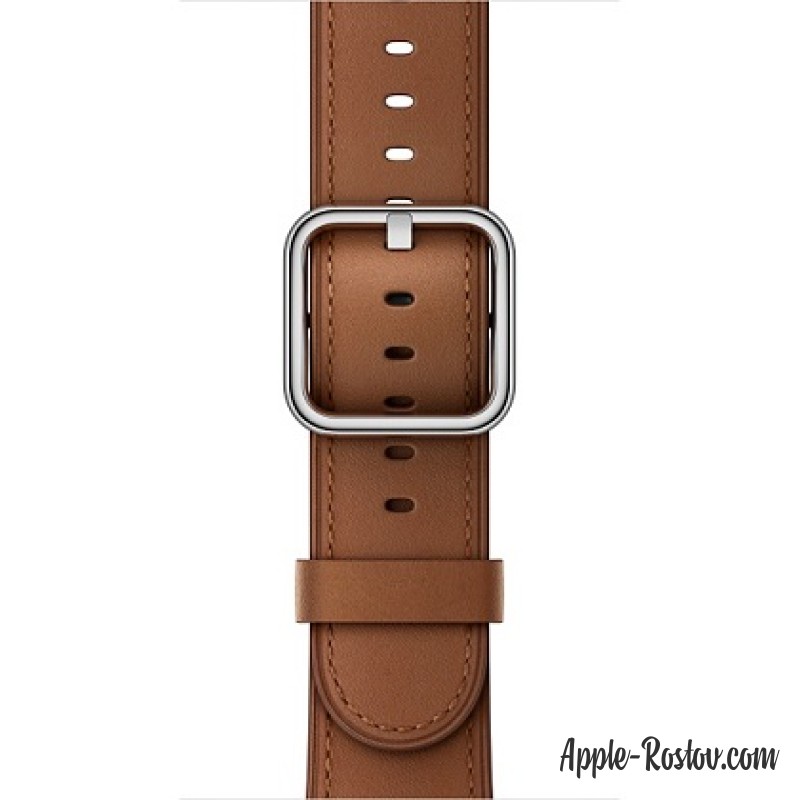 Ремешок золотисто-коричневого цвета с классической пряжкой (для корпуса 42 мм)
