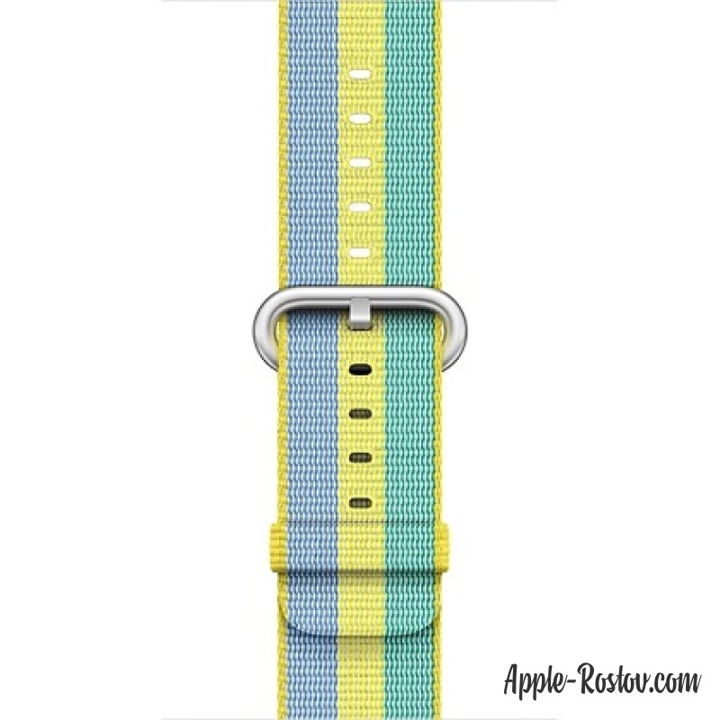 Ремешок из плетёного нейлона цвета "жёлтая пыльца" (для корпуса 42 мм)