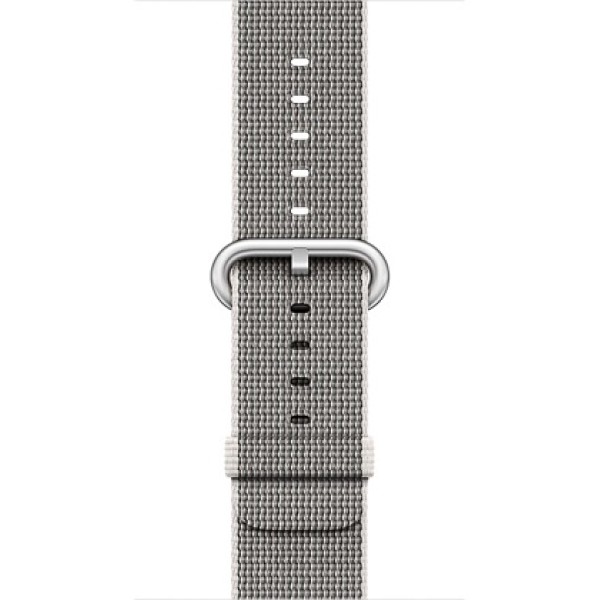 Ремешок из плетёного нейлона жемчужного цвета (для корпуса 42 мм)