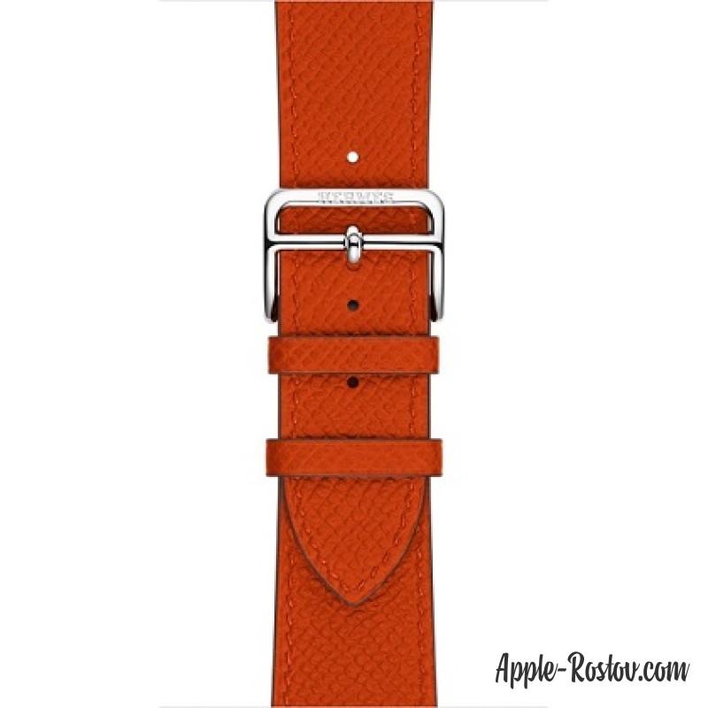 Ремешок Simple Tour из кожи Epsom цвета Feu (для корпуса 42 мм)