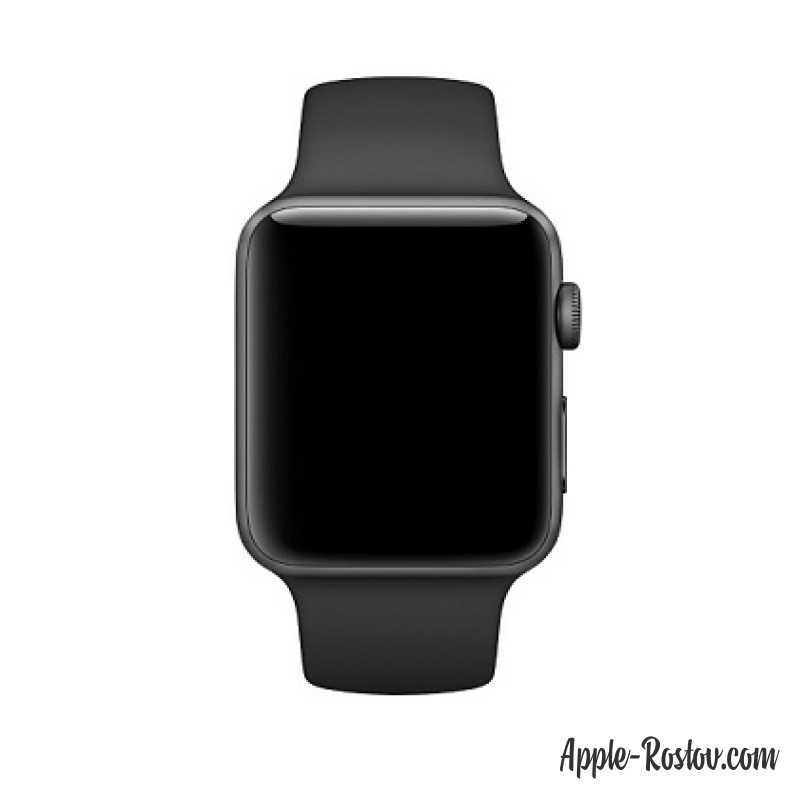 Спортивный ремешок чёрного цвета (для корпуса 42 мм), размеры S/M и M/L Спортивный ремешок чёрного цвета (для корпуса 42 мм), размеры S/M и M/L