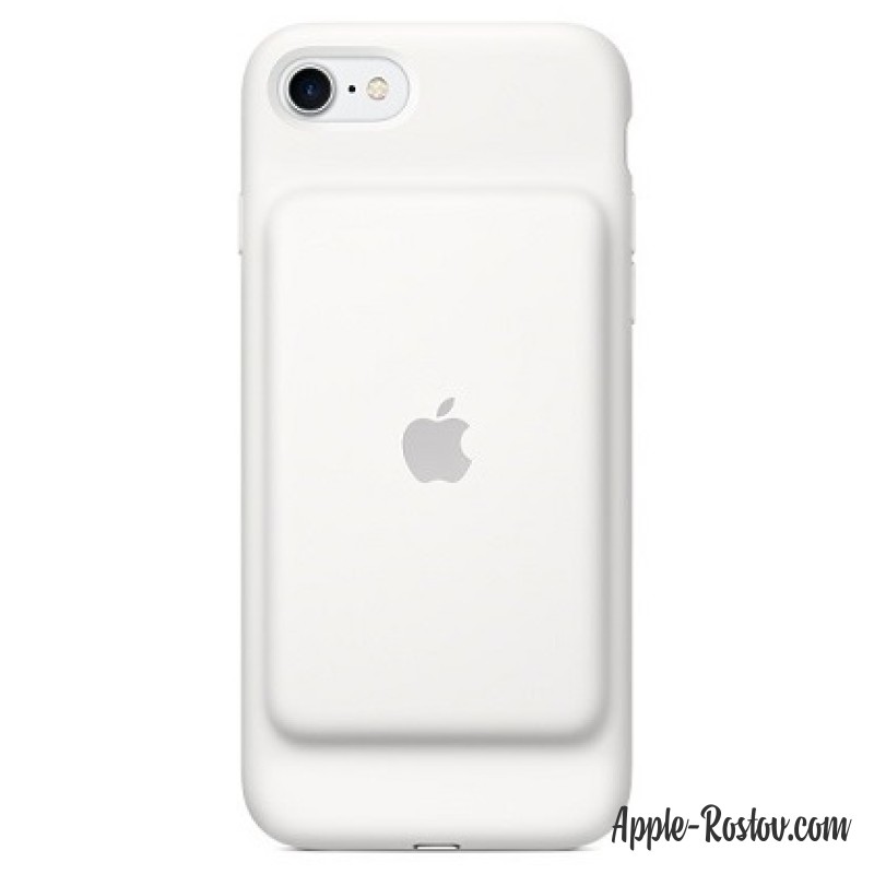 Чехол-зарядка Smart Battery Case для iPhone 8/7 белого цвета