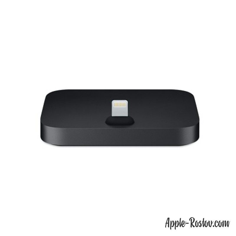 Док-станция для iPhone с разъёмом Lightning чёрного цвета