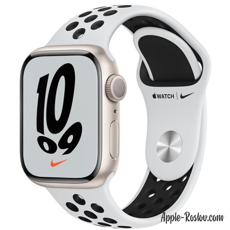 Apple Watch Series 7 41mm Starlight Nike