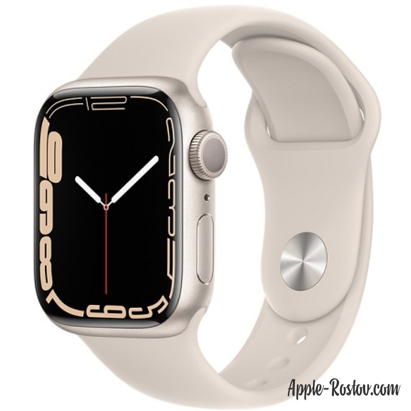 Apple Watch Series 7 45mm Starlight
