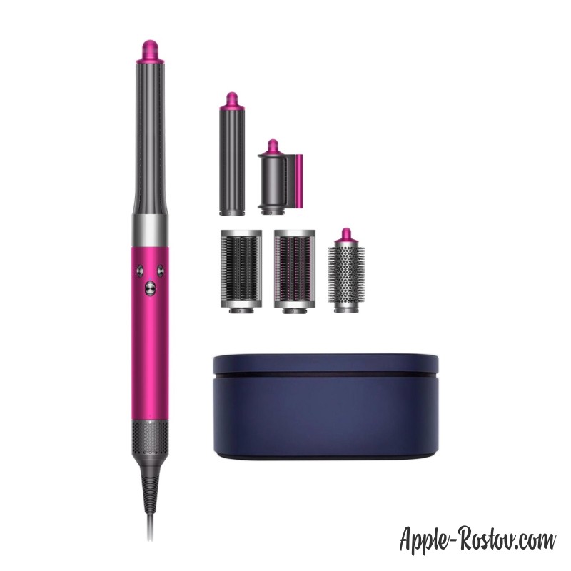 Стайлер Dyson Airwrap HS05 Complete Long + бокс-чехол (фуксия/яркий никель)