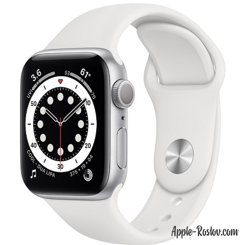 Apple Watch Series 6 40mm Silver / White 