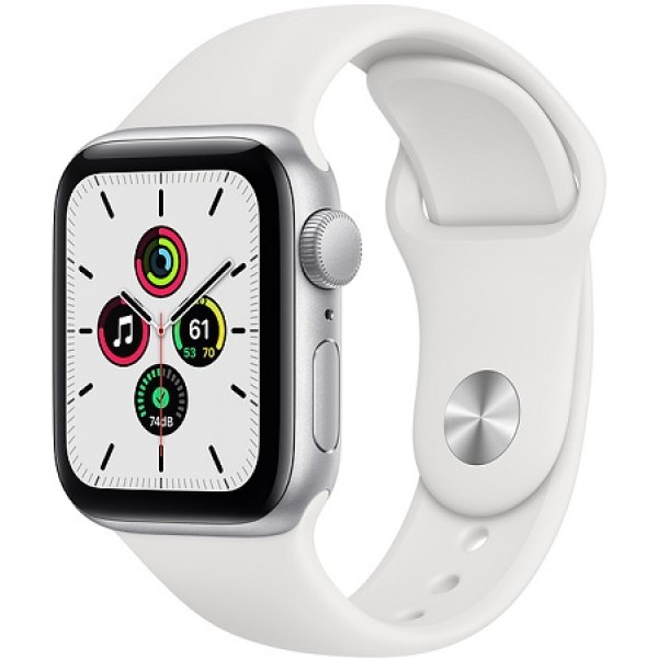 Apple Watch SE 44mm Silver / White