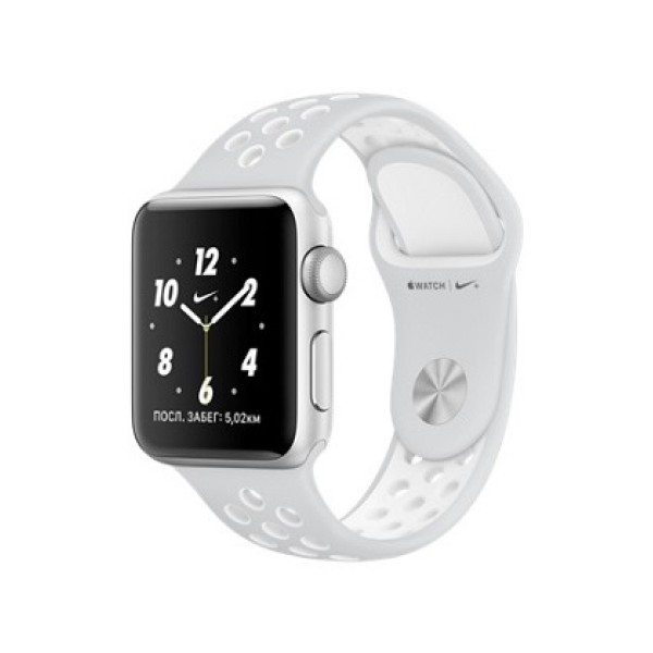 Apple Watch NIKE+ 38 mm silver/white