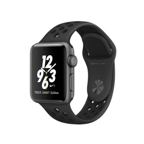 Apple Watch NIKE+ 38 mm space gray/black