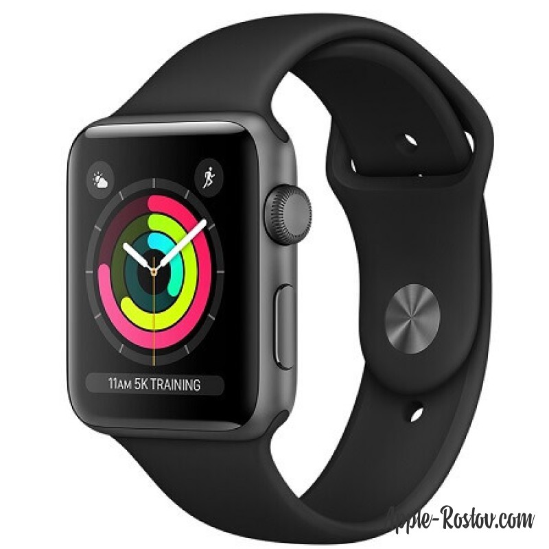Apple Watch 3 42mm Space Gray/Black